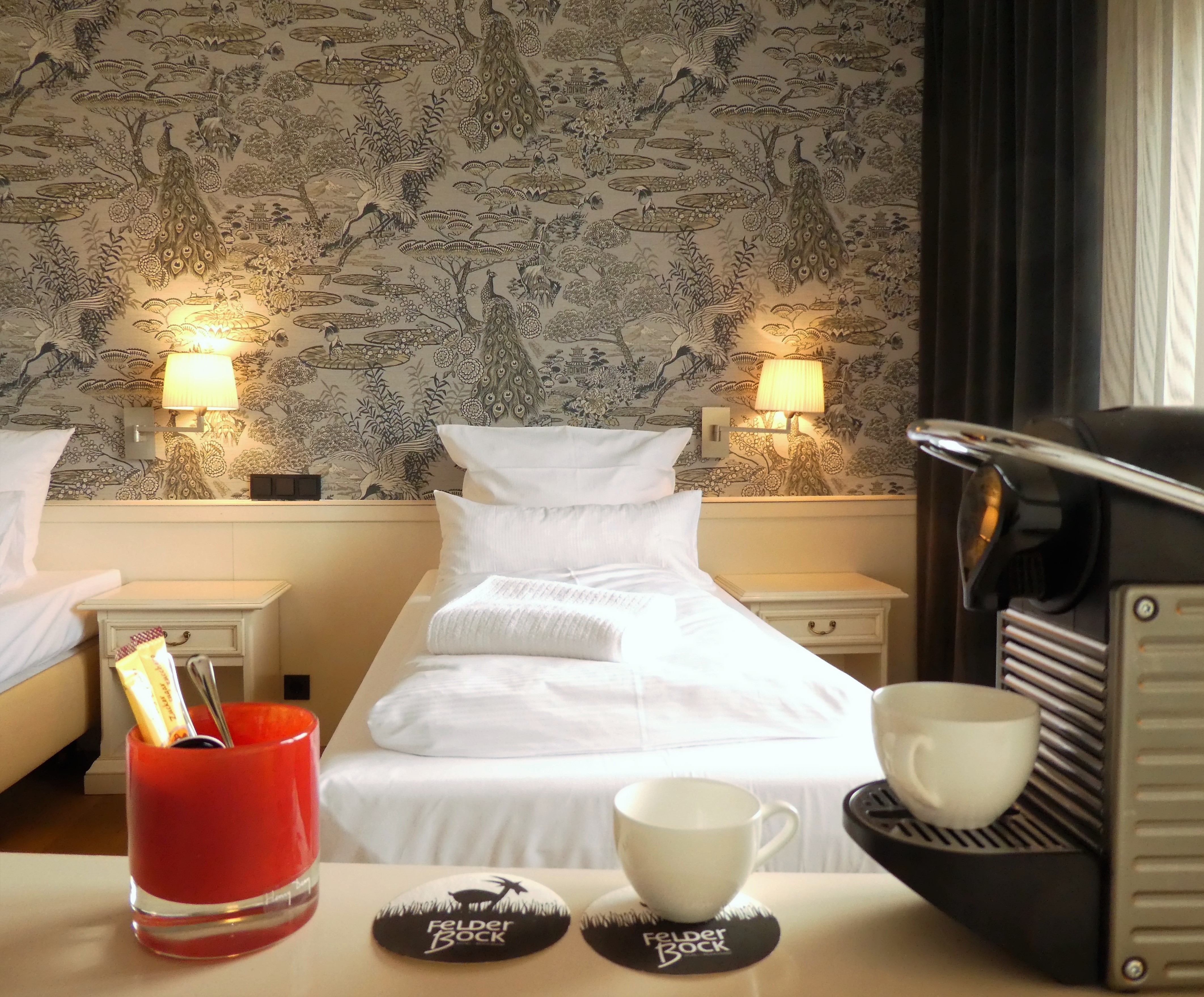 Einzelzimmer im Hotel Felderbock